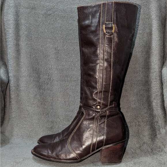SAGALI Leather Boots - Picture 4 of 14